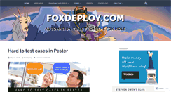 Desktop Screenshot of foxdeploy.com